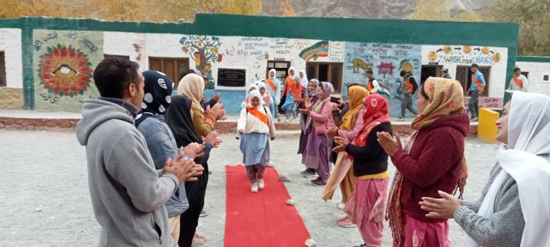 FAREWELL TO 8TH CLASS STUDENTS